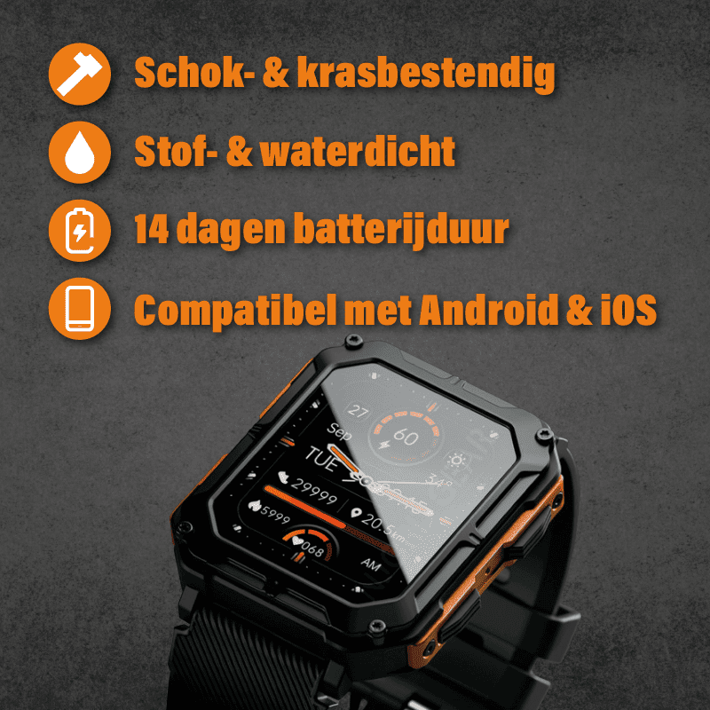 Thor - De meest robuuste smartwatch