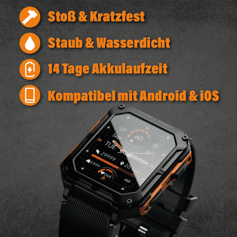 Thor Die stabilste Smartwatch StahlGear